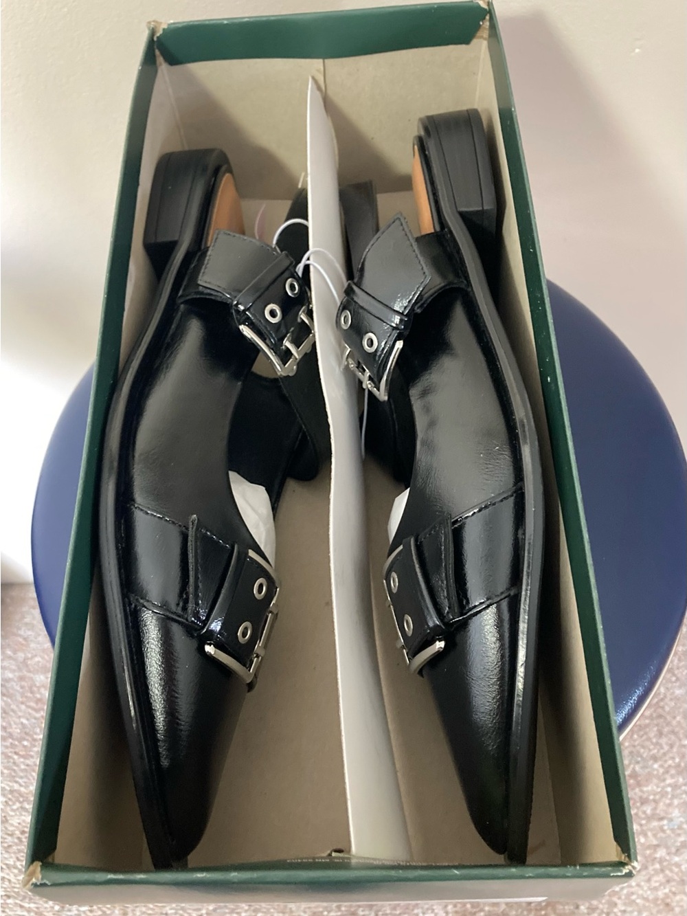 Wild Fable Black Peyton Buckle Flats - Picture 5 of 6